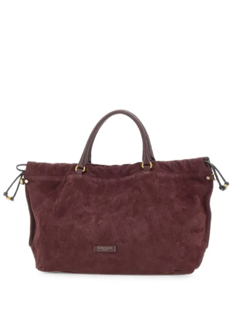 GIANNI CHIARINI Morgana suede tote bag