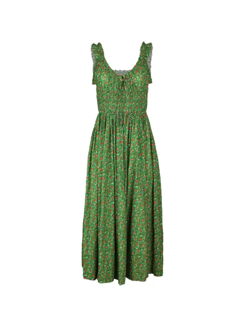 DÔEN Emmaretta floral-print midi dress