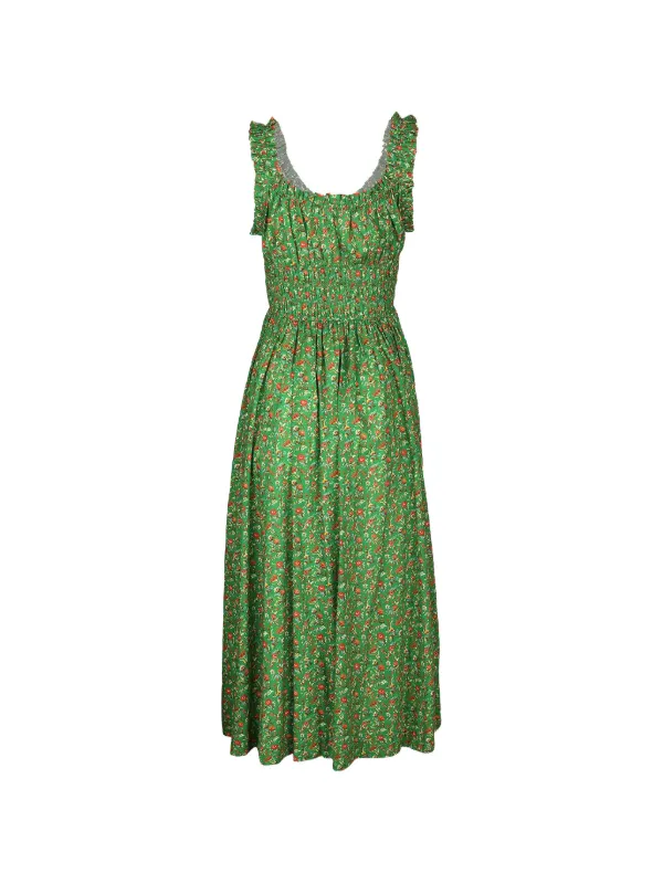 doen emmaretta dress green DEN Emmaretta Dress