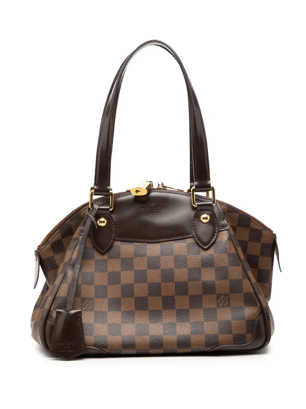 Louis Vuitton Pre-Owned 2011 Damier Ebene Verona PM satchel - Marrone