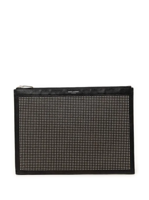 Saint Laurent Pre-Owned bolso de mano Studded Leather 2018