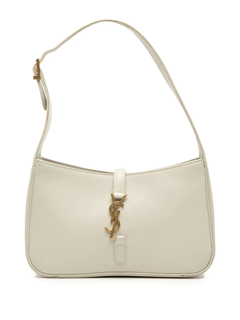 Saint Laurent Pre-Owned 2023 Smooth Calfskin Le 5 a 7 shoulder bag - Bianco