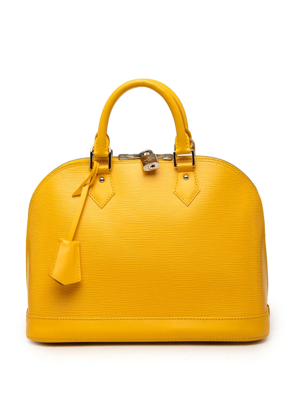Louis Vuitton Pre-Owned Borsa a mano Alma in pelle Épi PM 2013 - Giallo