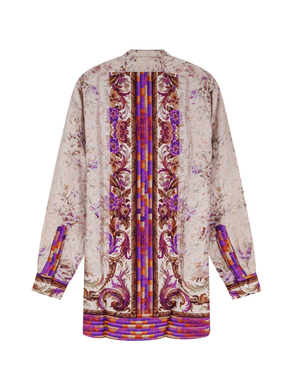 Pierre-Louis Mascia Zijden blouse met bloemenprint Roze