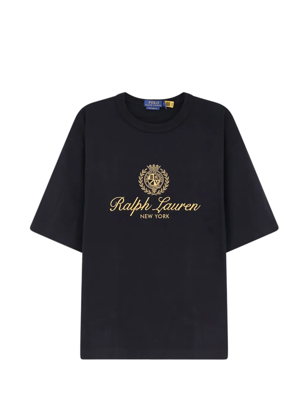 Polo Ralph Lauren logo-embroidered cotton T-shirt - Nero