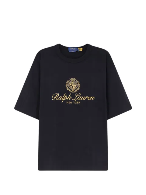Polo Ralph Lauren playera de algodón con logo bordado