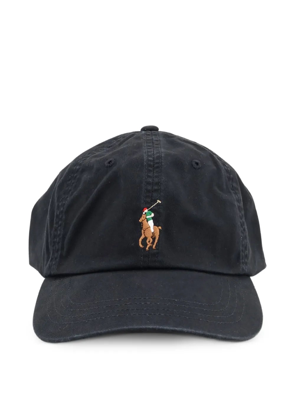 Polo Ralph Lauren Polo Pony-embroidery baseball cap - Schwarz