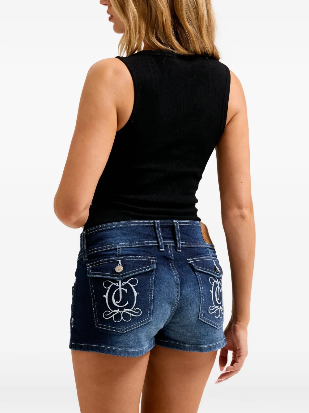 Juicy Couture Denim shorts Blauw