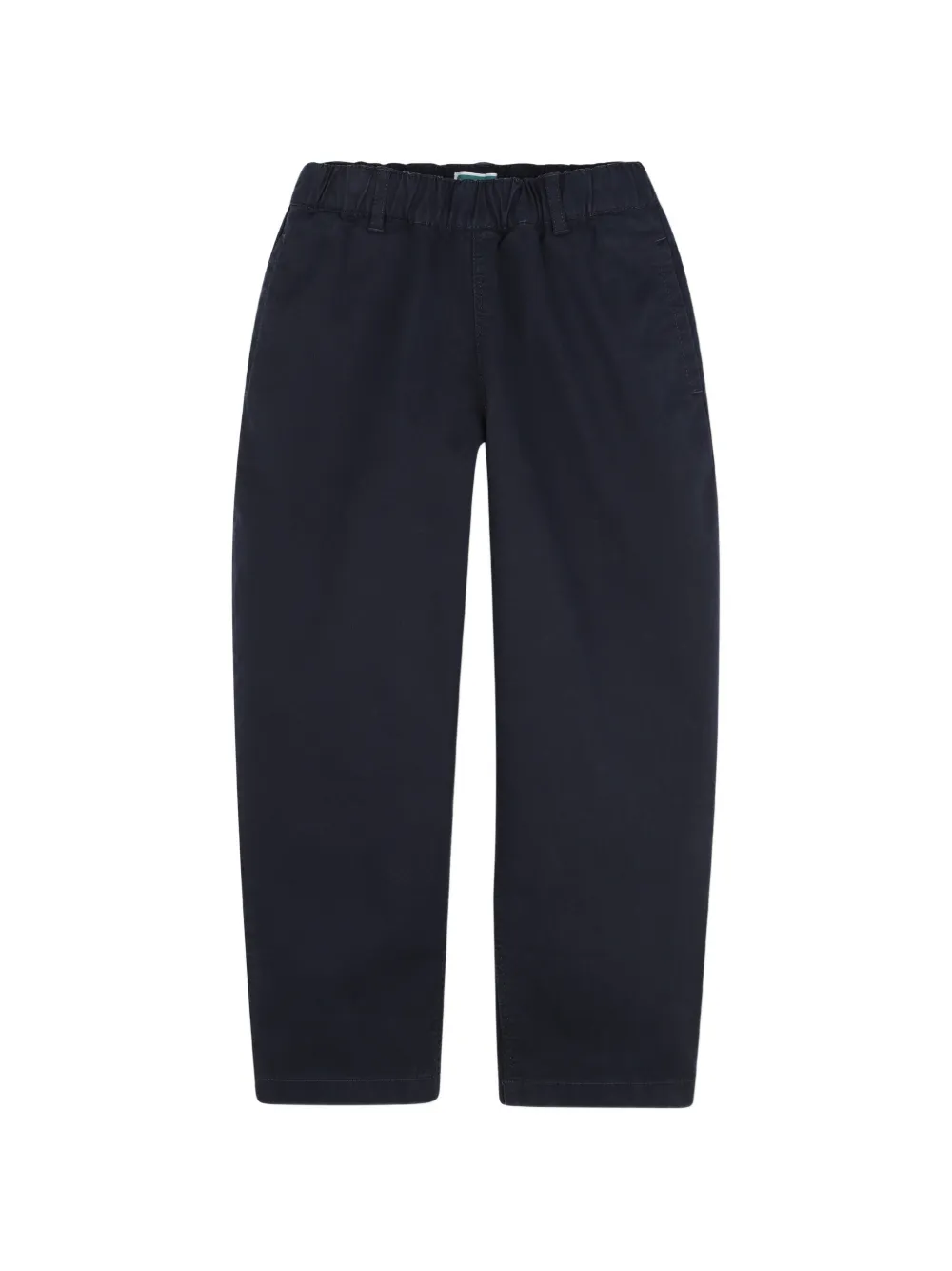 Kenzo Kids Pantaloni con logo ricamato - Blu