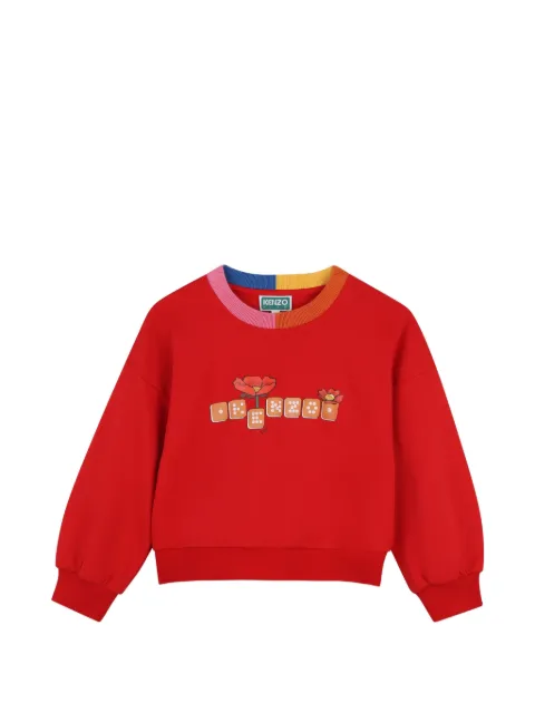 Kenzo Kids graphic-print sweatshirt