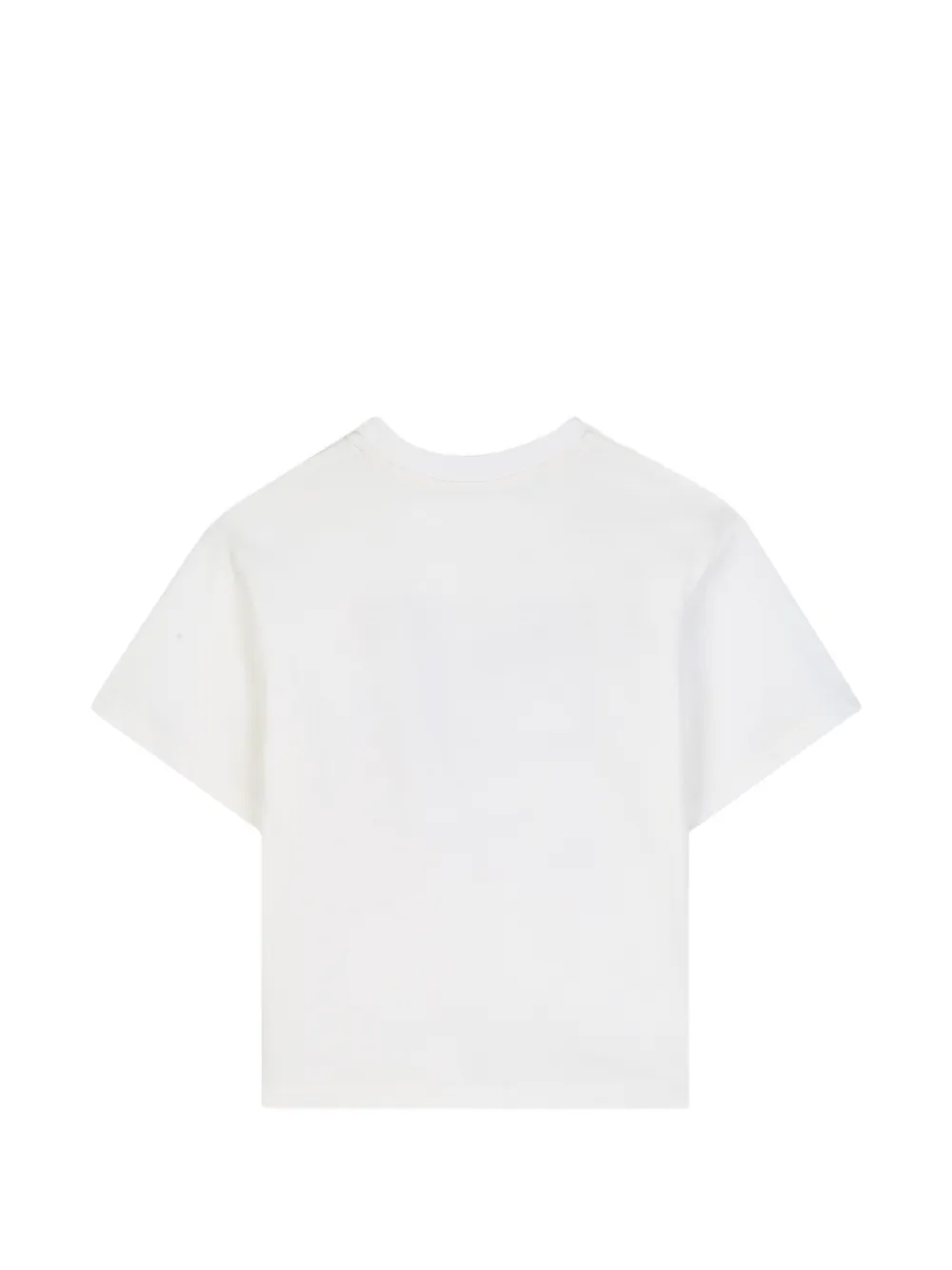 Lanvin Enfant T-shirt met grafische print Wit