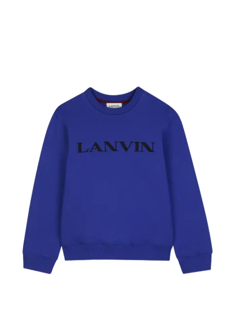 Lanvin Enfant sweatshirt med broderet logo