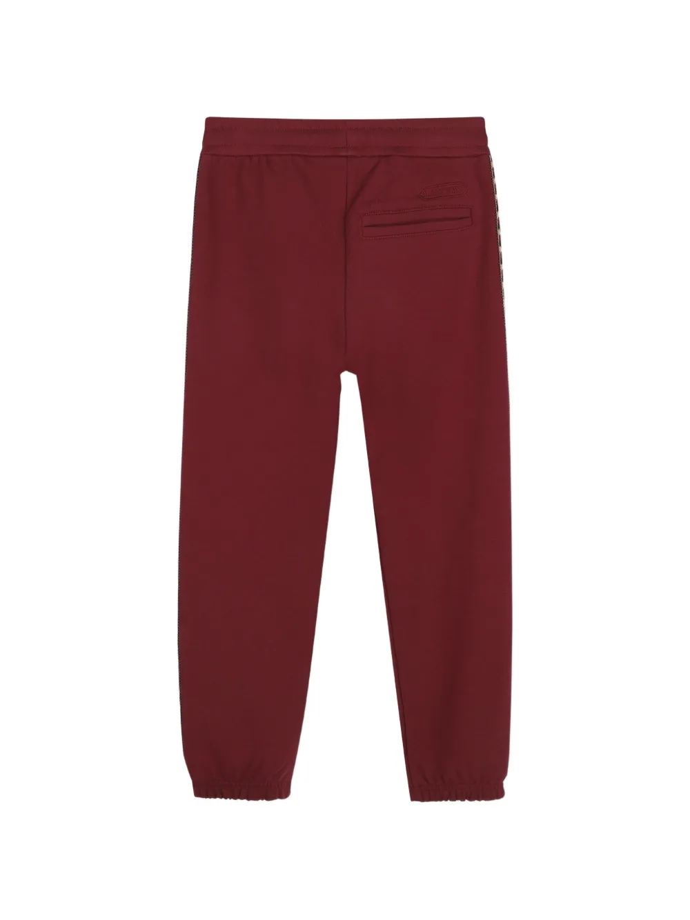 Lanvin Enfant Trainingsbroek met zijstreep Rood
