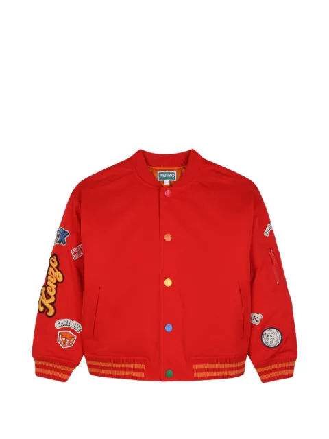 Kenzo Kids Bomberjacke mit grafischem Print