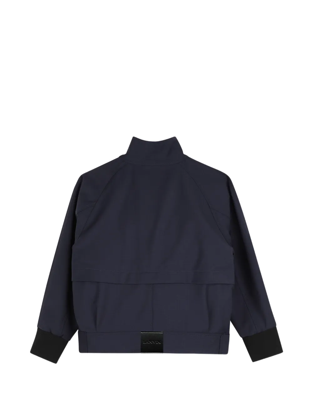 Lanvin Enfant Jack met trechterhals en logopatch Blauw