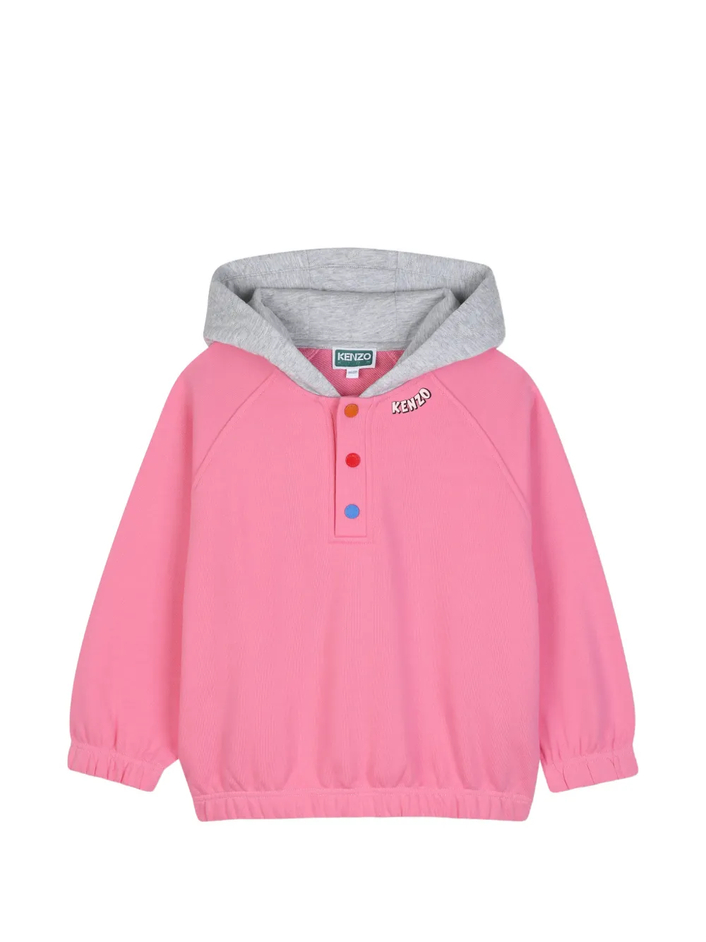 Kenzo Kids Felpa con stampa grafica - Rosa