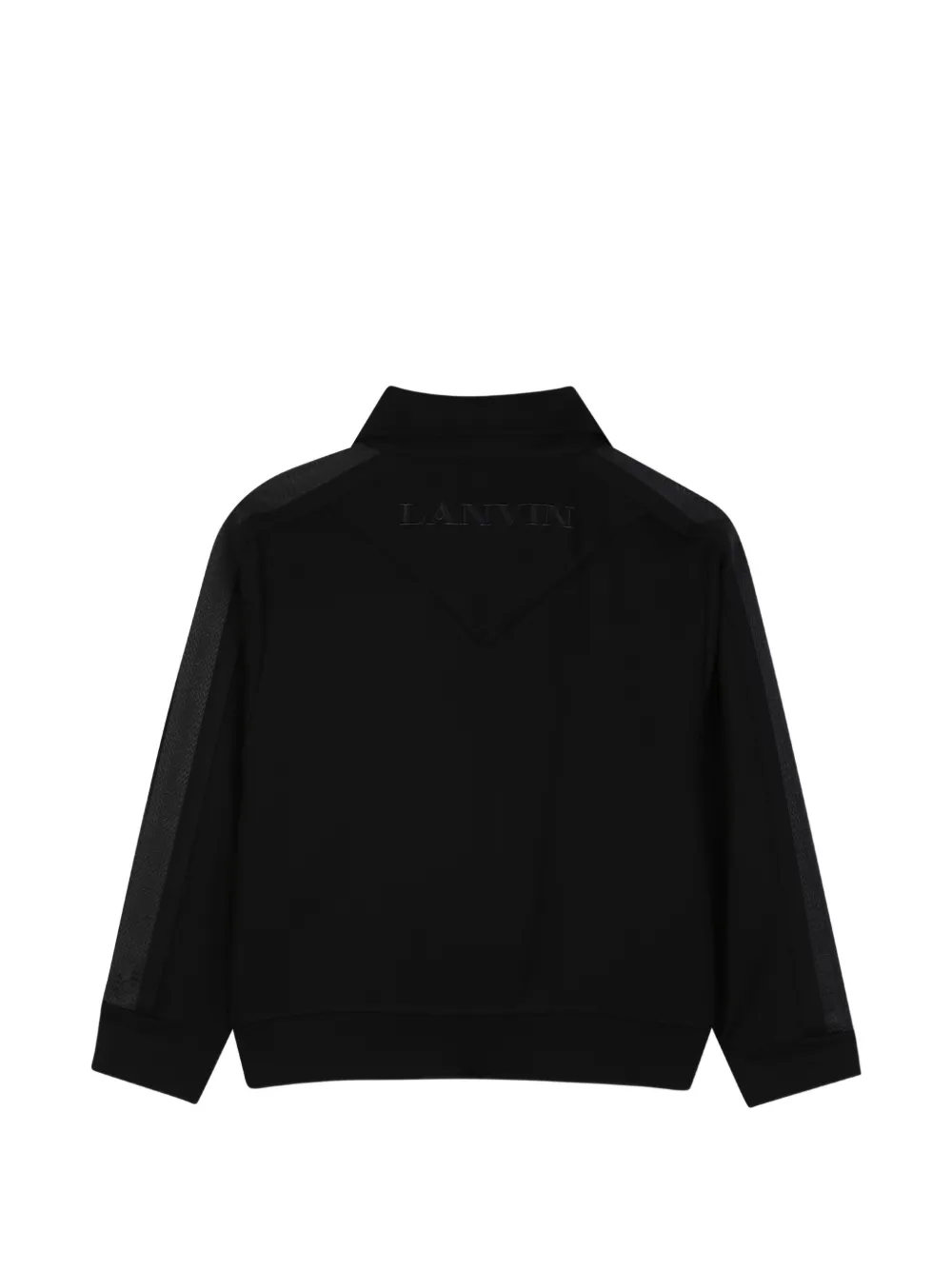 Lanvin Enfant Jack met logopatch Zwart