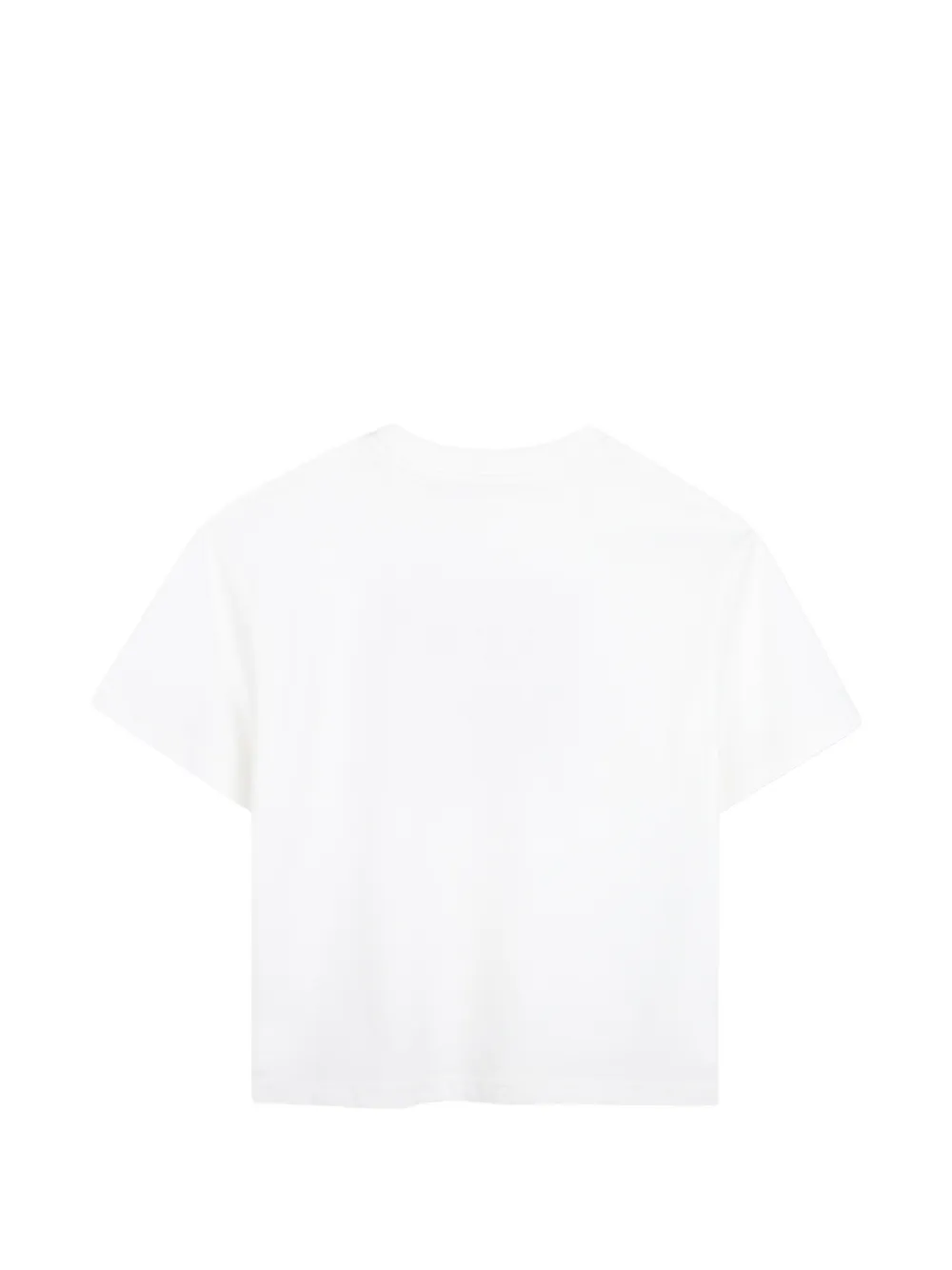Lanvin Enfant T-shirt met sneaker-print Wit