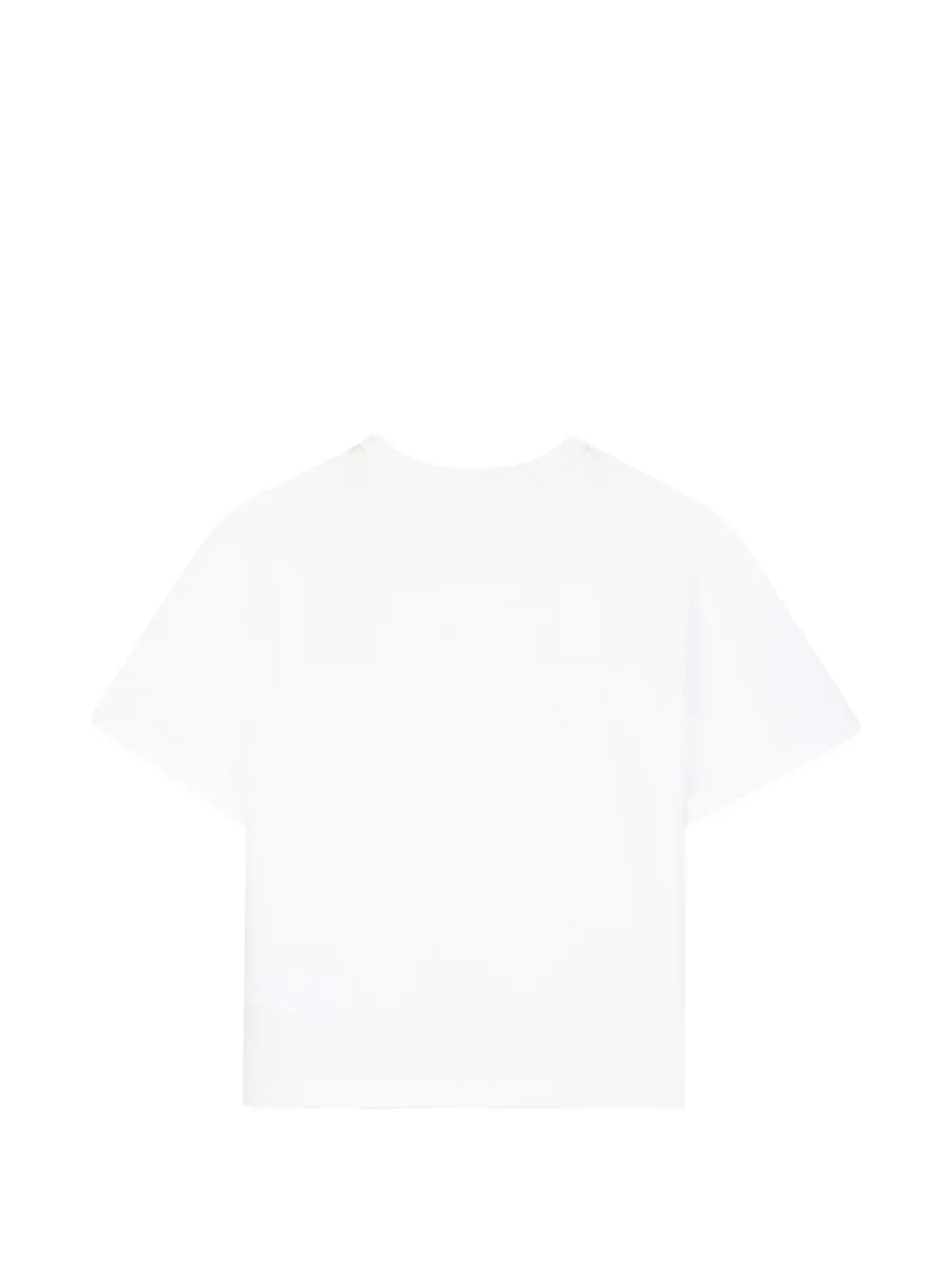 Lanvin Enfant T-shirt met geborduurd logo Wit