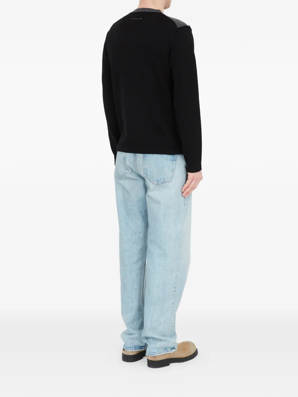 MM6 Maison Margiela Trui met ronde hals Zwart