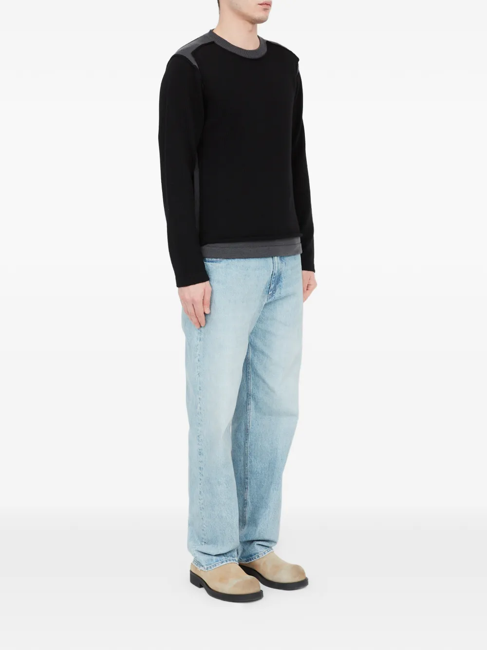 MM6 Maison Margiela Trui met ronde hals Zwart