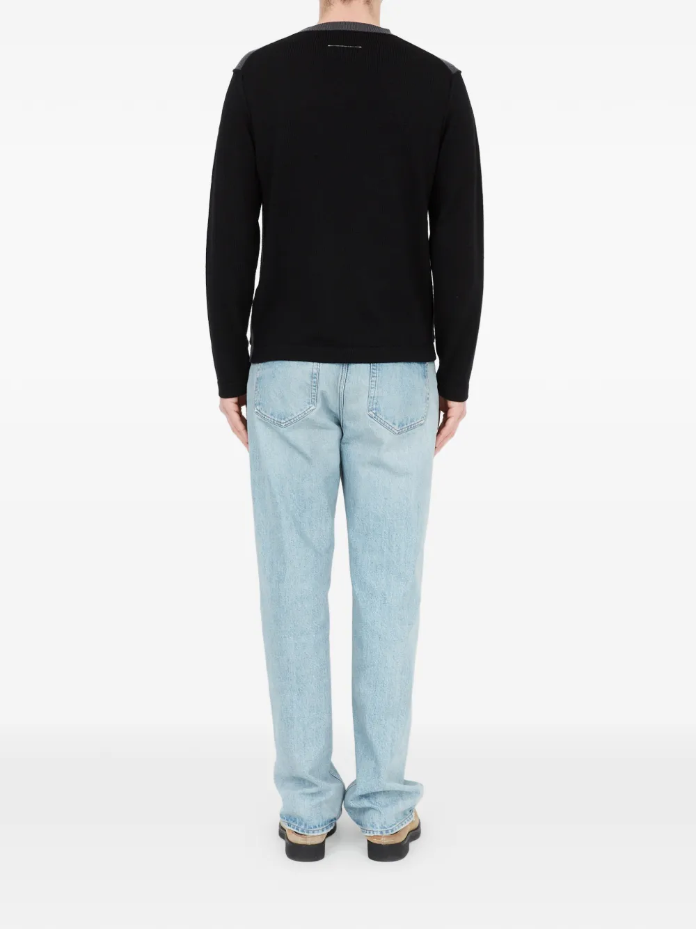 MM6 Maison Margiela Trui met ronde hals Zwart
