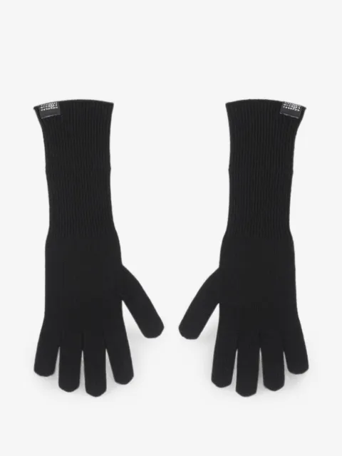 MM6 Maison Margiela guantes de lana