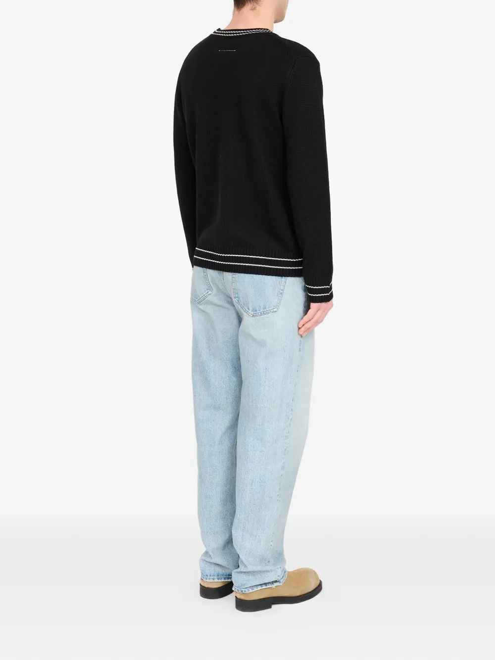 MM6 Maison Margiela Trui met wolblend Zwart