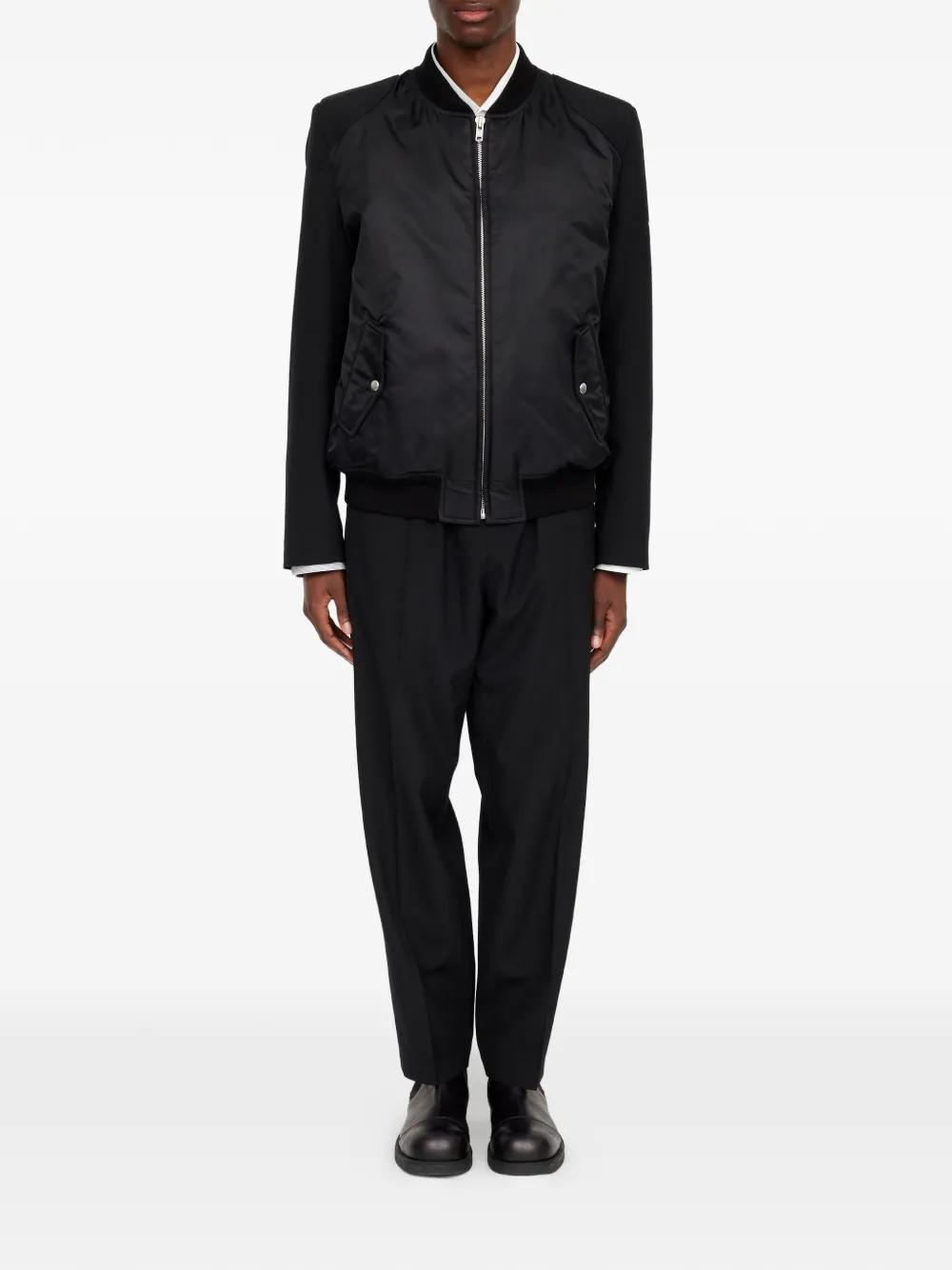 MM6 Maison Margiela Bomberjack met mannequin Zwart