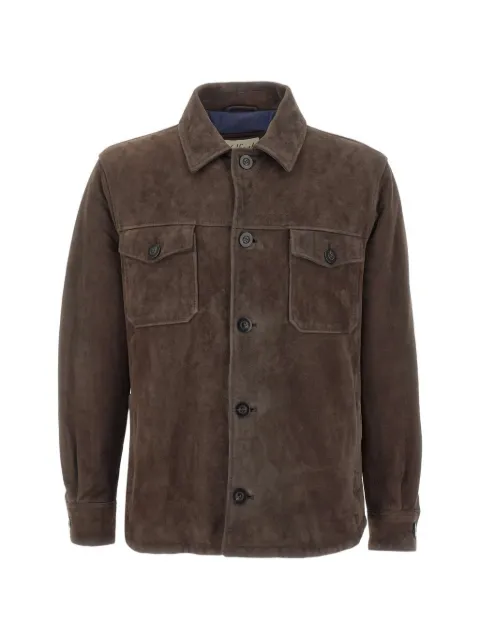 VOLFAGLI Colosseo Buccio suede jacket