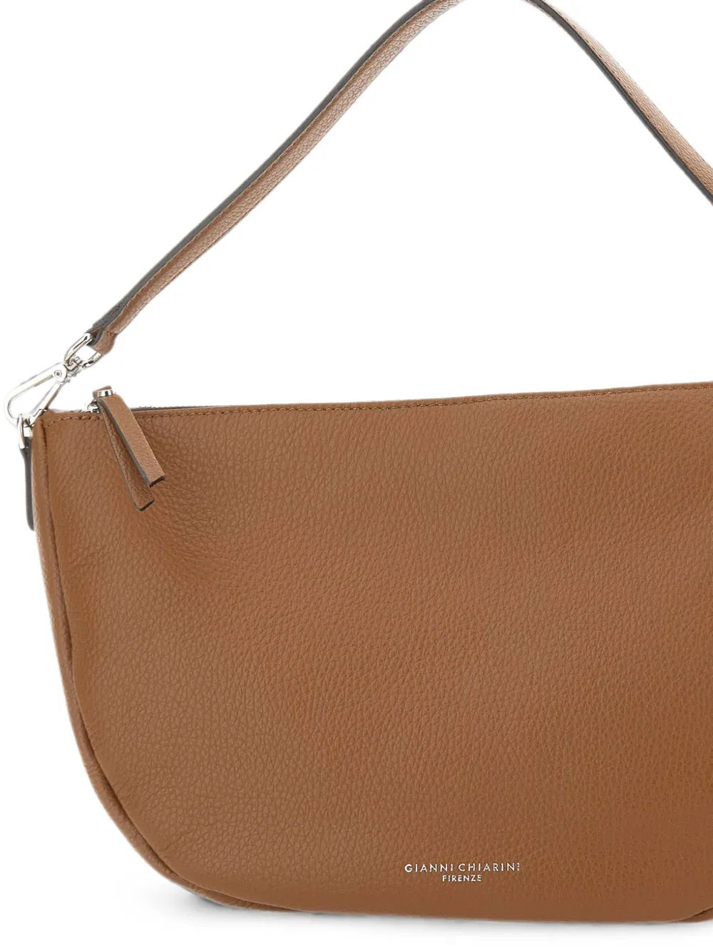 GIANNI CHIARINI Cleo shopper van bewerkt leer Beige