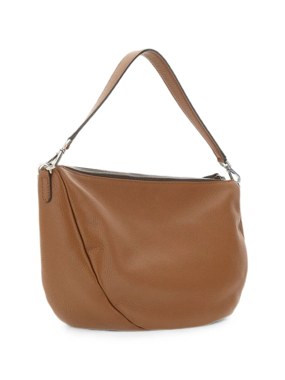 GIANNI CHIARINI Cleo shopper van bewerkt leer Beige