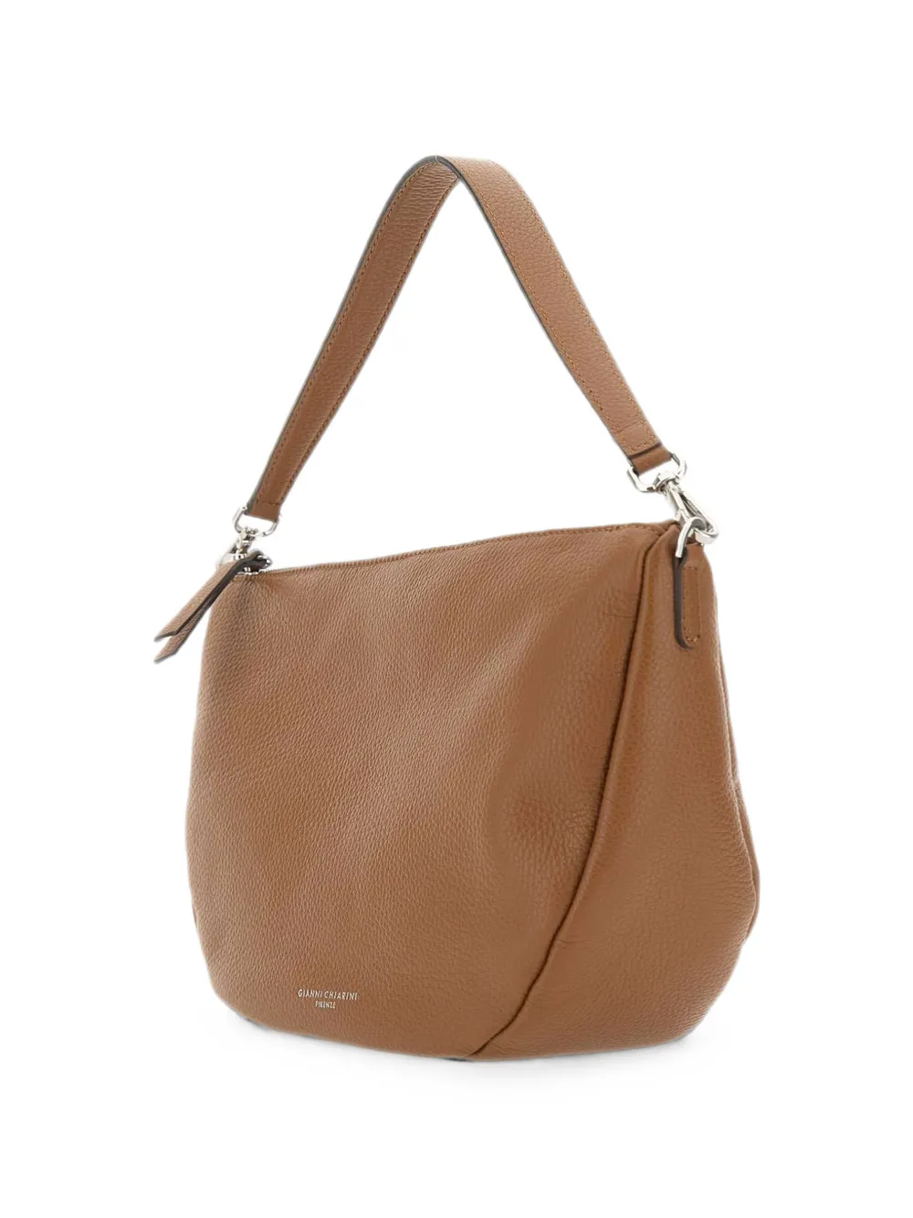 GIANNI CHIARINI Cleo shopper van bewerkt leer Beige