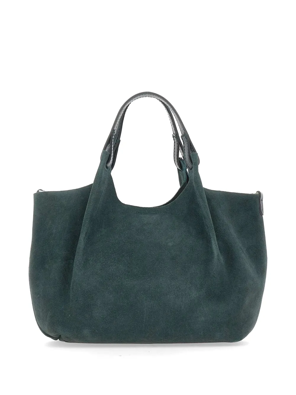 GIANNI CHIARINI Dua medium suède shopper Groen