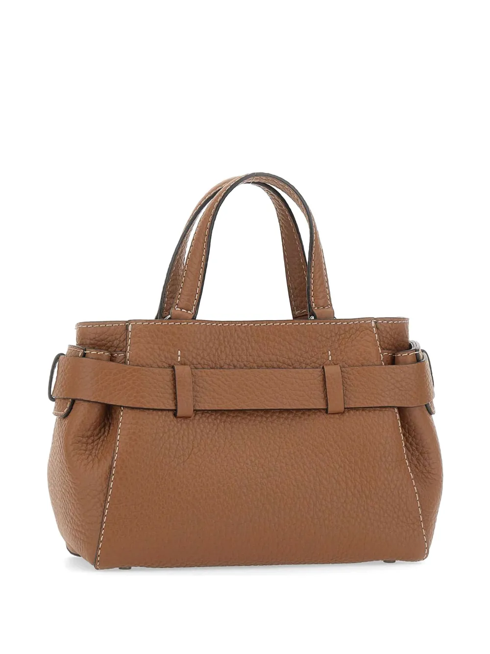 GIANNI CHIARINI Miranda shopper van geknoopt leer Bruin