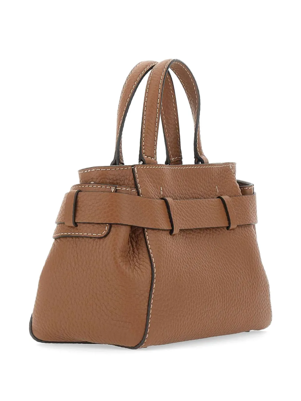 GIANNI CHIARINI Miranda shopper van geknoopt leer Bruin