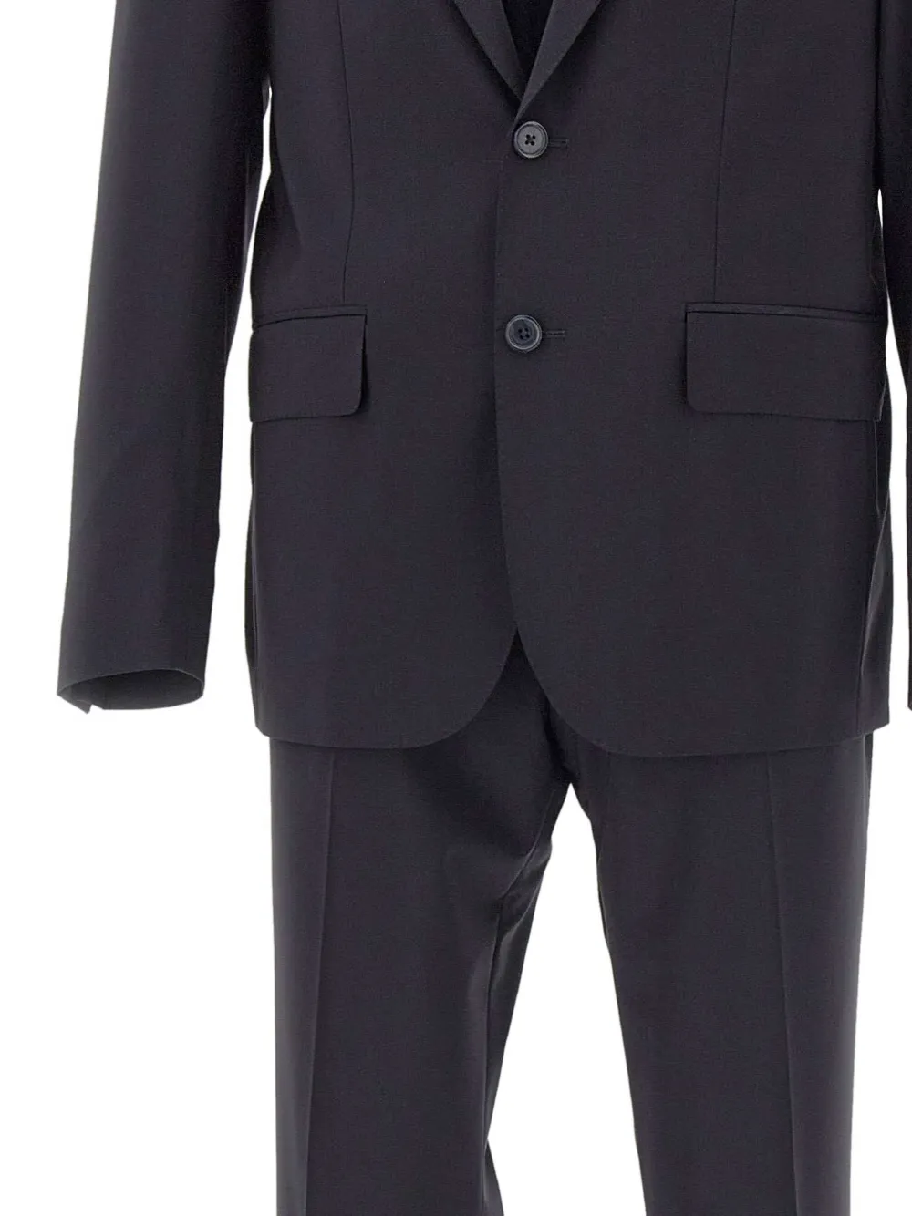Corneliani CC Collection pak met enkele rij knopen Blauw