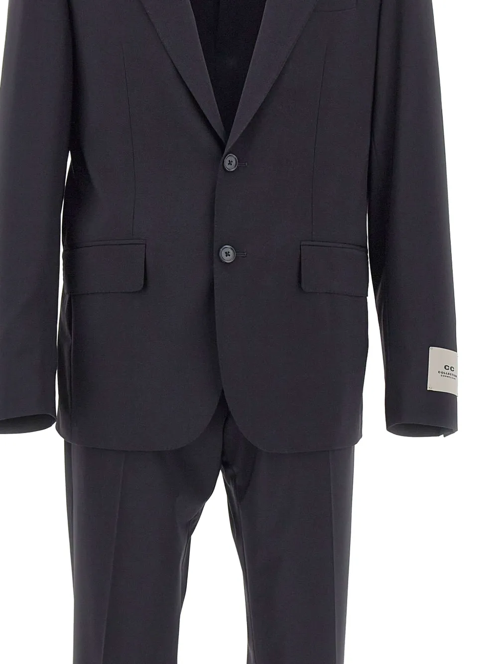 Corneliani CC Collection pak met enkele rij knopen Blauw