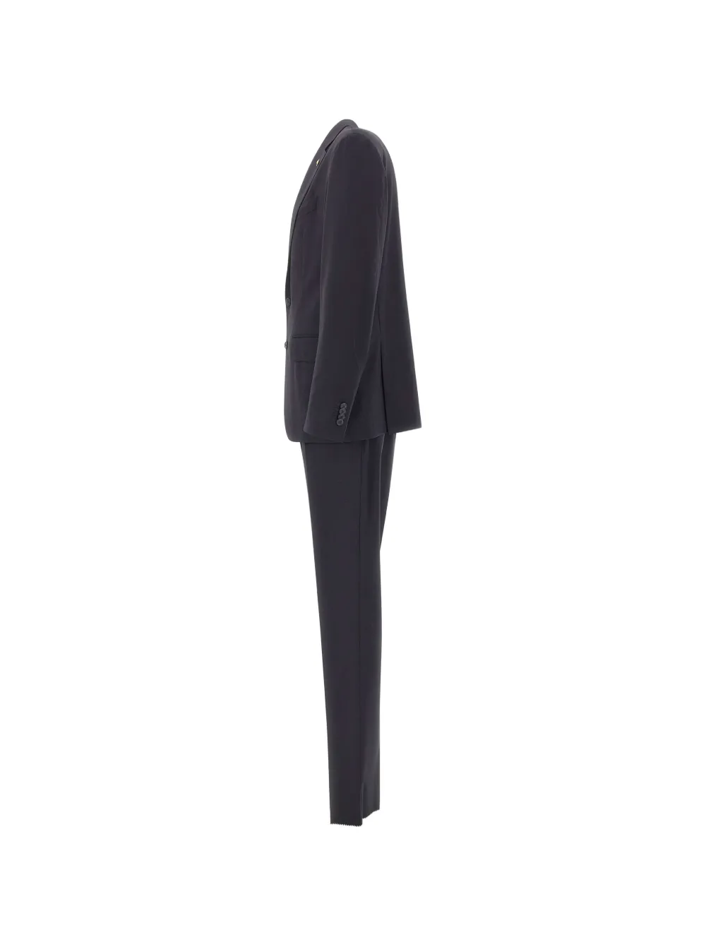  Corneliani Traje Cc Collection Con Botones - Azul 
