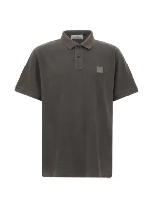 Stone Island Ghost ロゴパッチ ポロシャツ | ブルー | FARFETCH JP