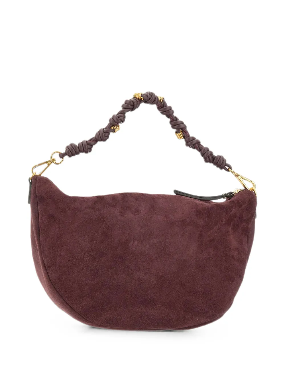 GIANNI CHIARINI Cleo suède schoudertas Rood
