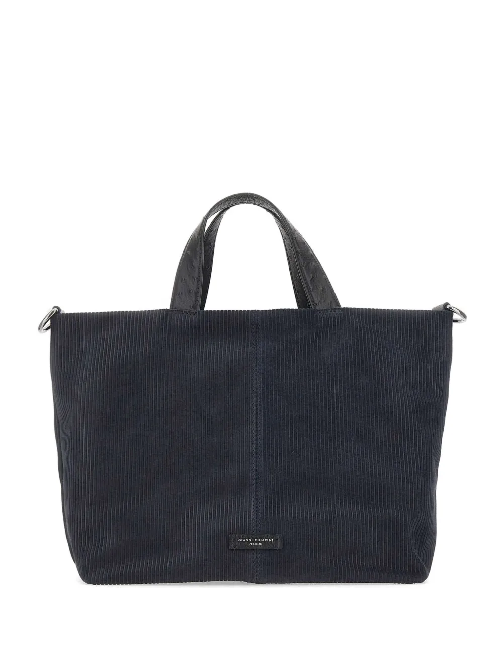 GIANNI CHIARINI Scilla suede tote bag - Blu