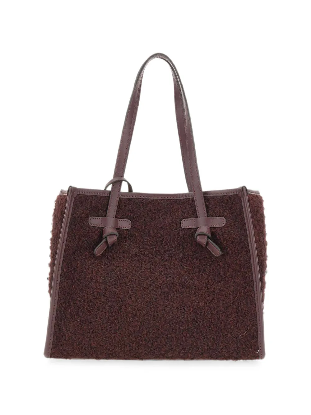 MARCELLA CLUB Marcella shopper met bouclé-effect Bruin