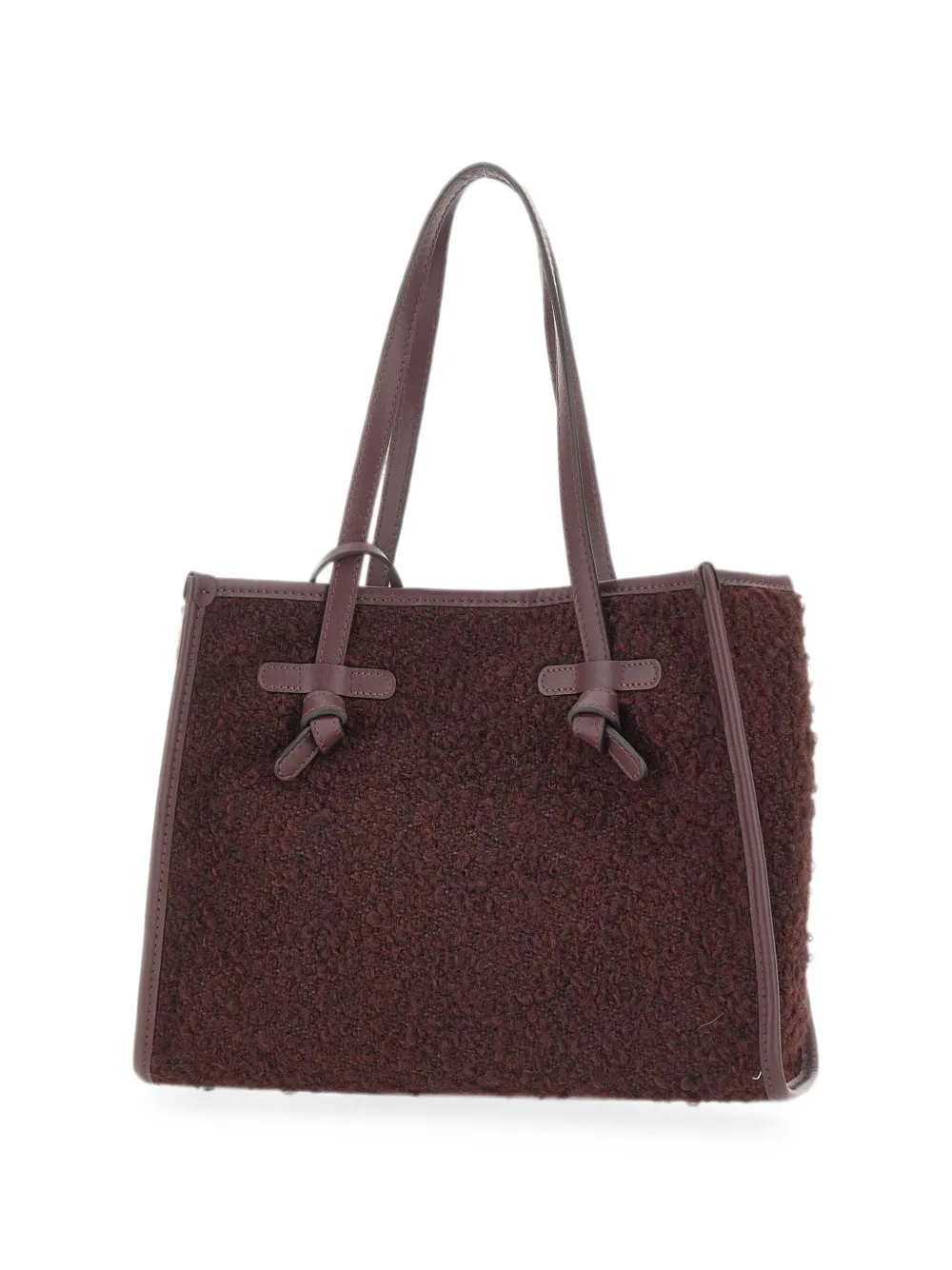 MARCELLA CLUB Marcella shopper met bouclé-effect Bruin