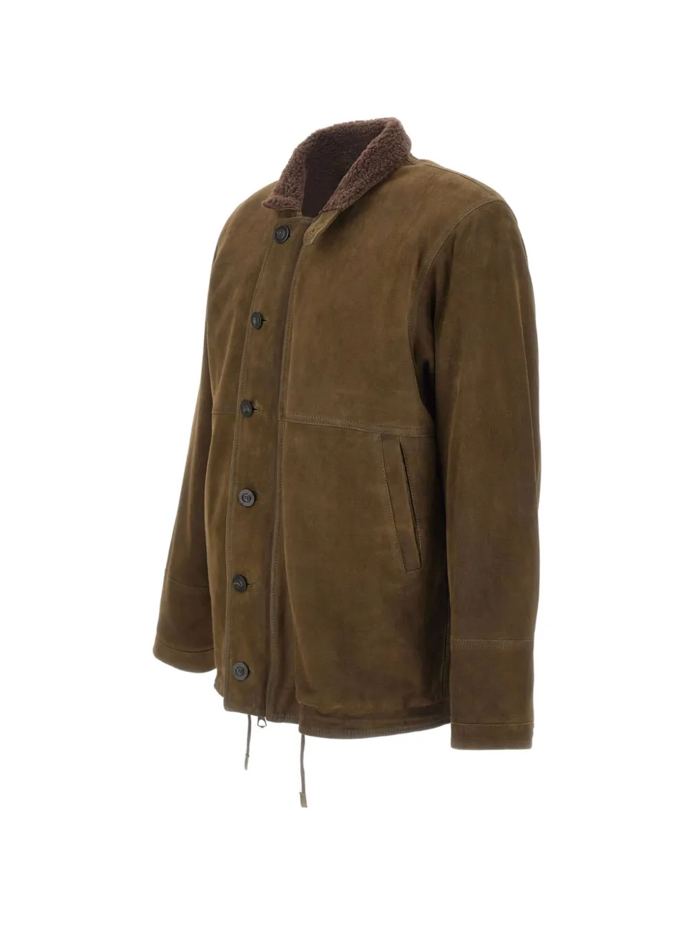 VOLFAGLI Brera Buccio suède jack Bruin
