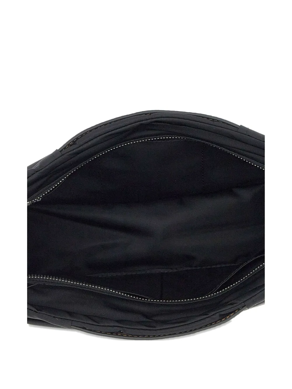 GIANNI CHIARINI Bagsin Bag clutch met leren afwerking Zwart