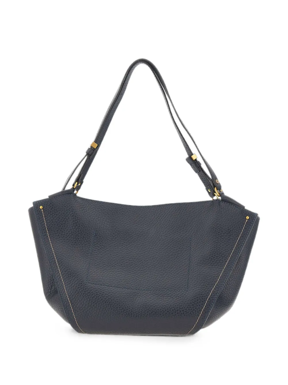 GIANNI CHIARINI Leren schoudertas Blauw