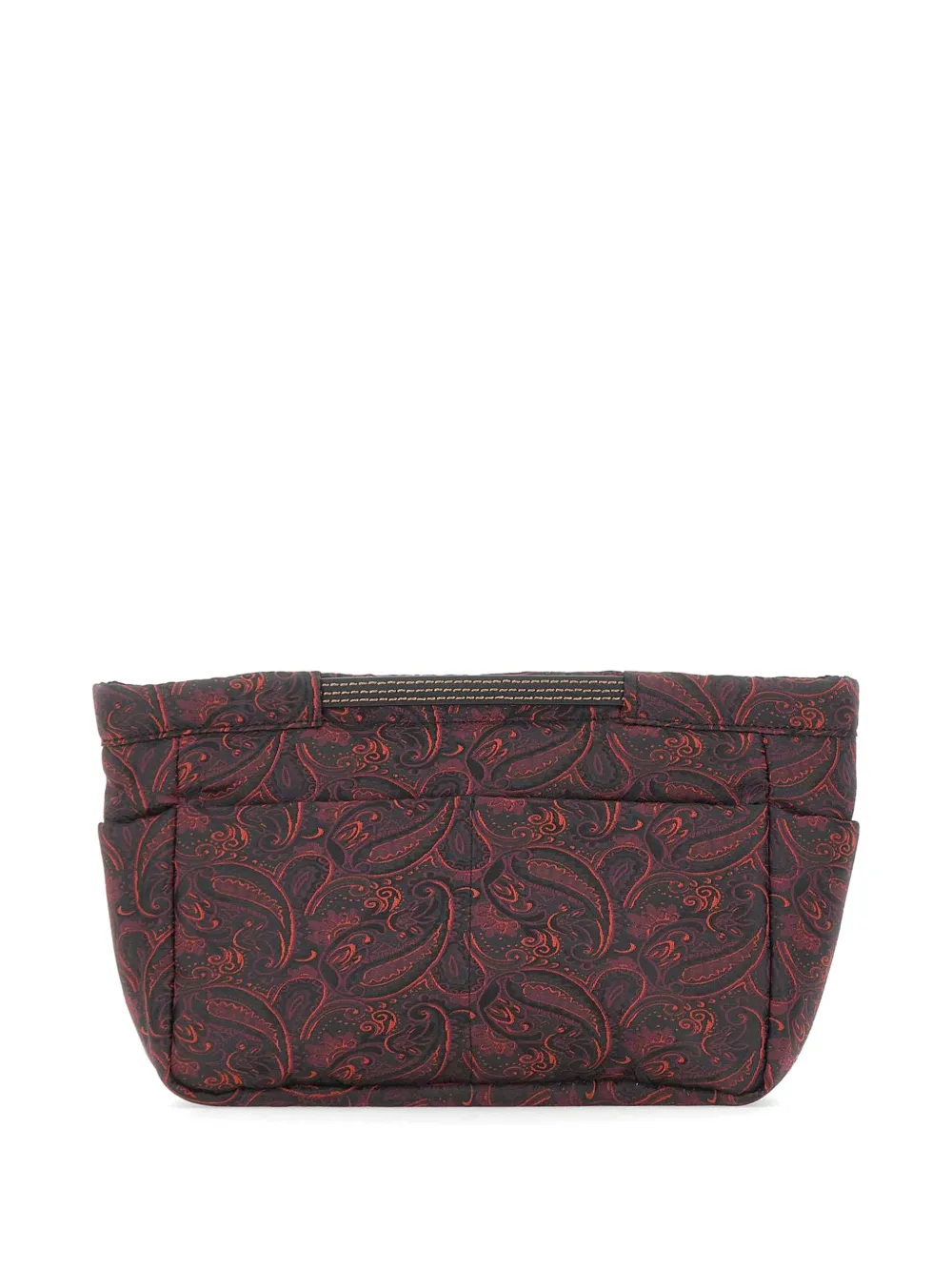 GIANNI CHIARINI Bags in Bag clutch met paisley-print Bruin