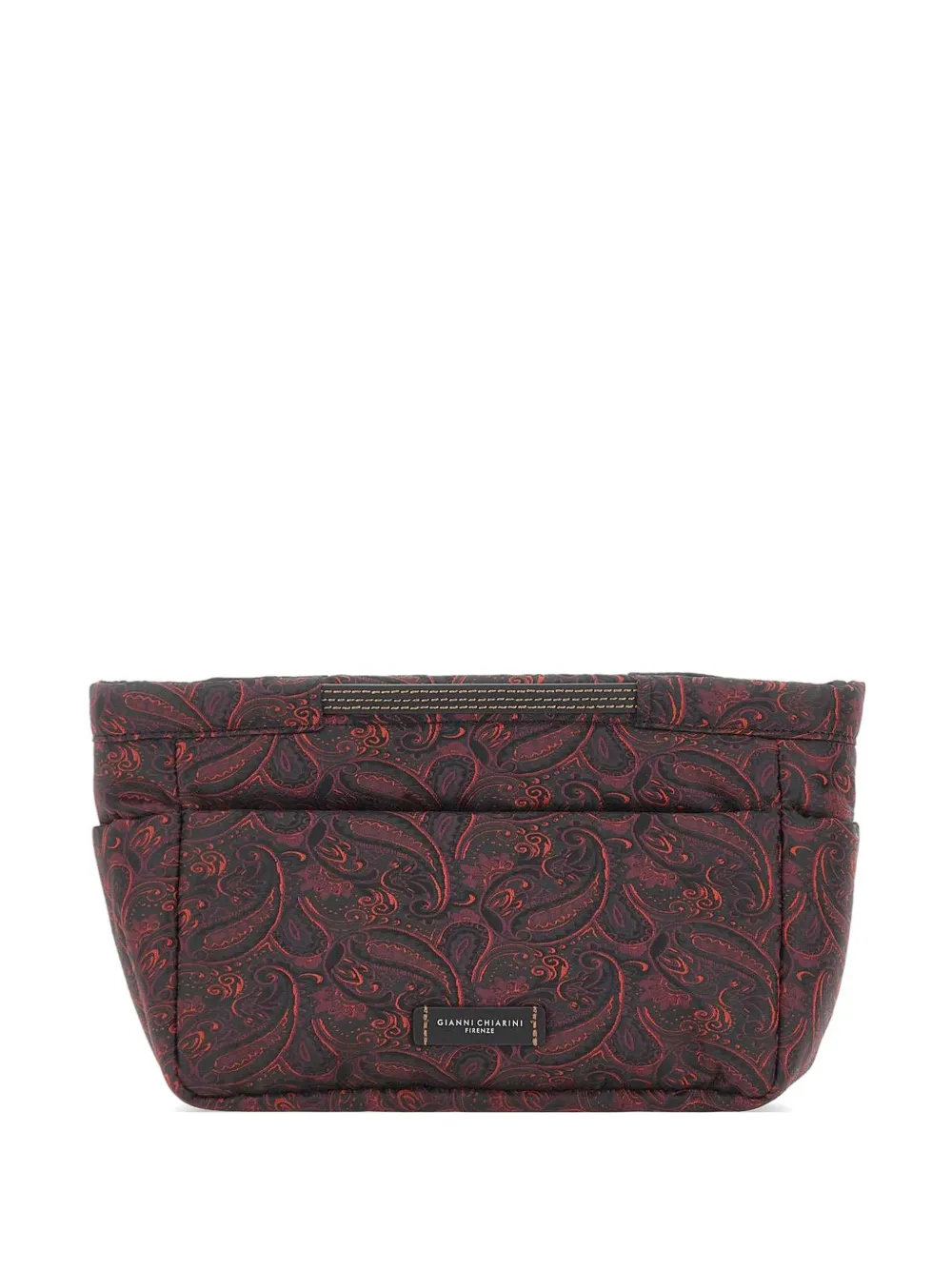 GIANNI CHIARINI Bags in Bag paisley-print clutch bag - Marrone