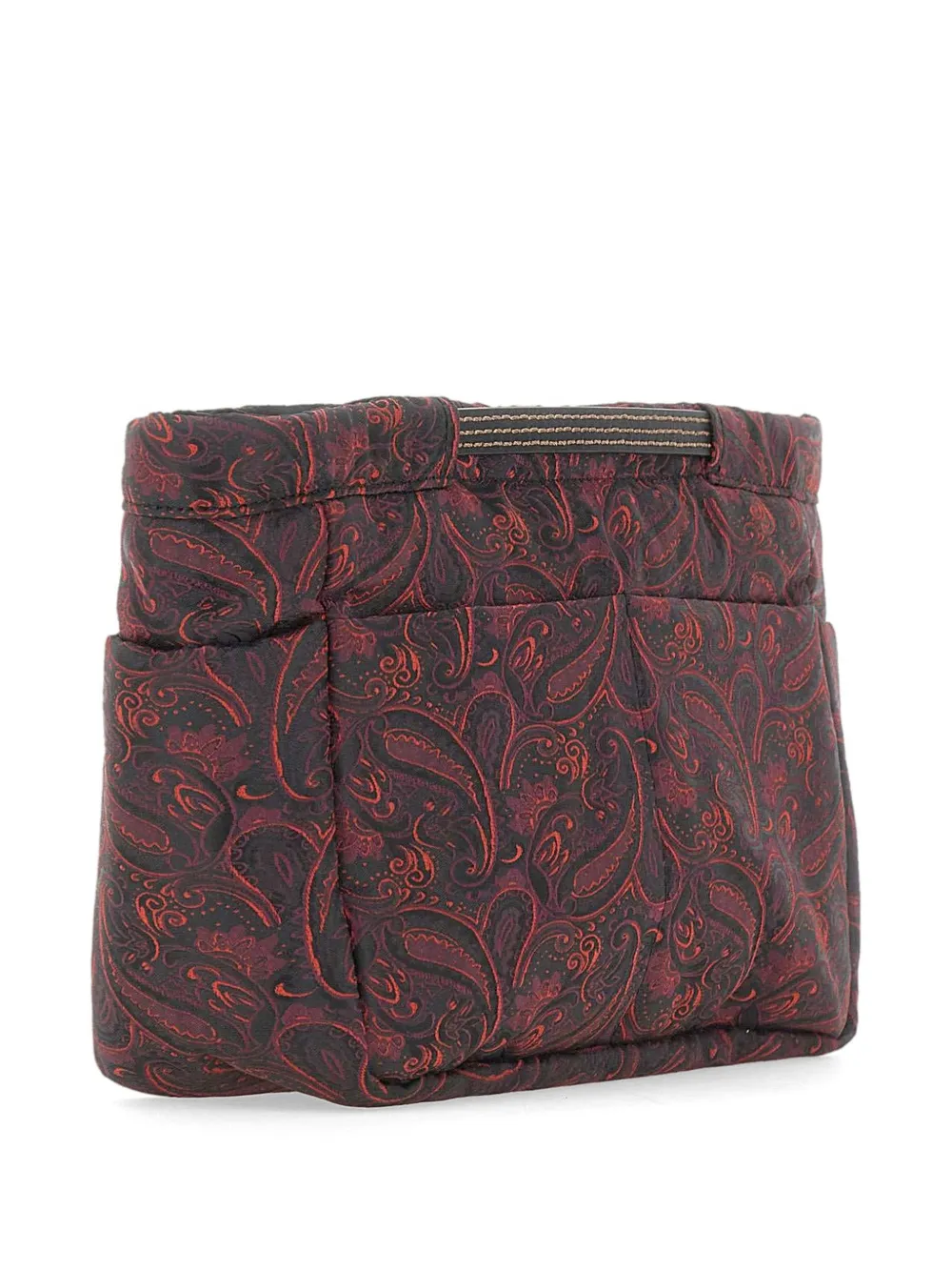 GIANNI CHIARINI Bags in Bag clutch met paisley-print Bruin